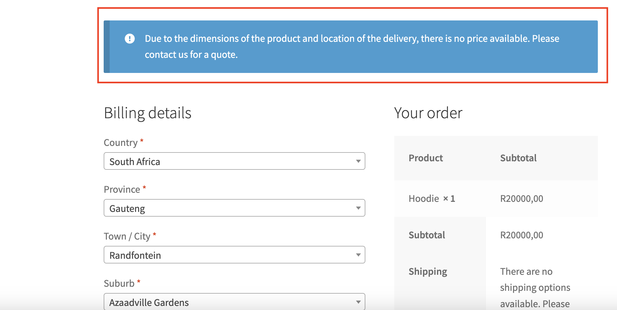 woocommerce no free shipping