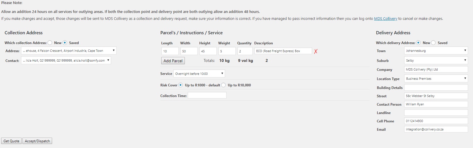 woocommerce order waybill process