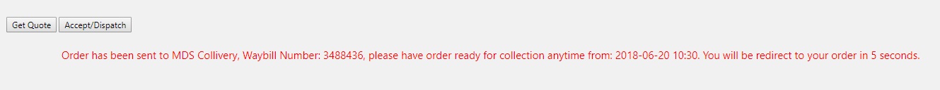 woocommerce order waybill process