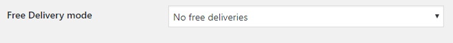woocommerce no free shipping